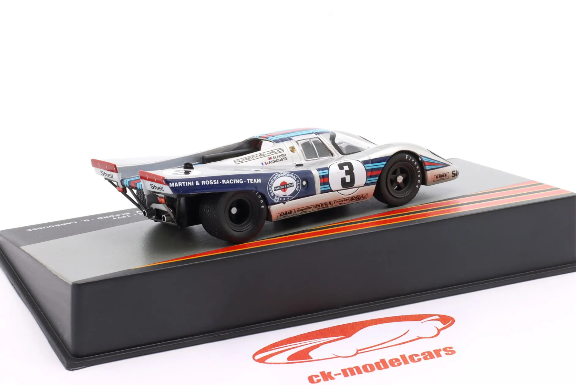 Porsche 917K #3 Sieger 12h Sebring 1971 Elford, Larrousse 1:43 Altaya