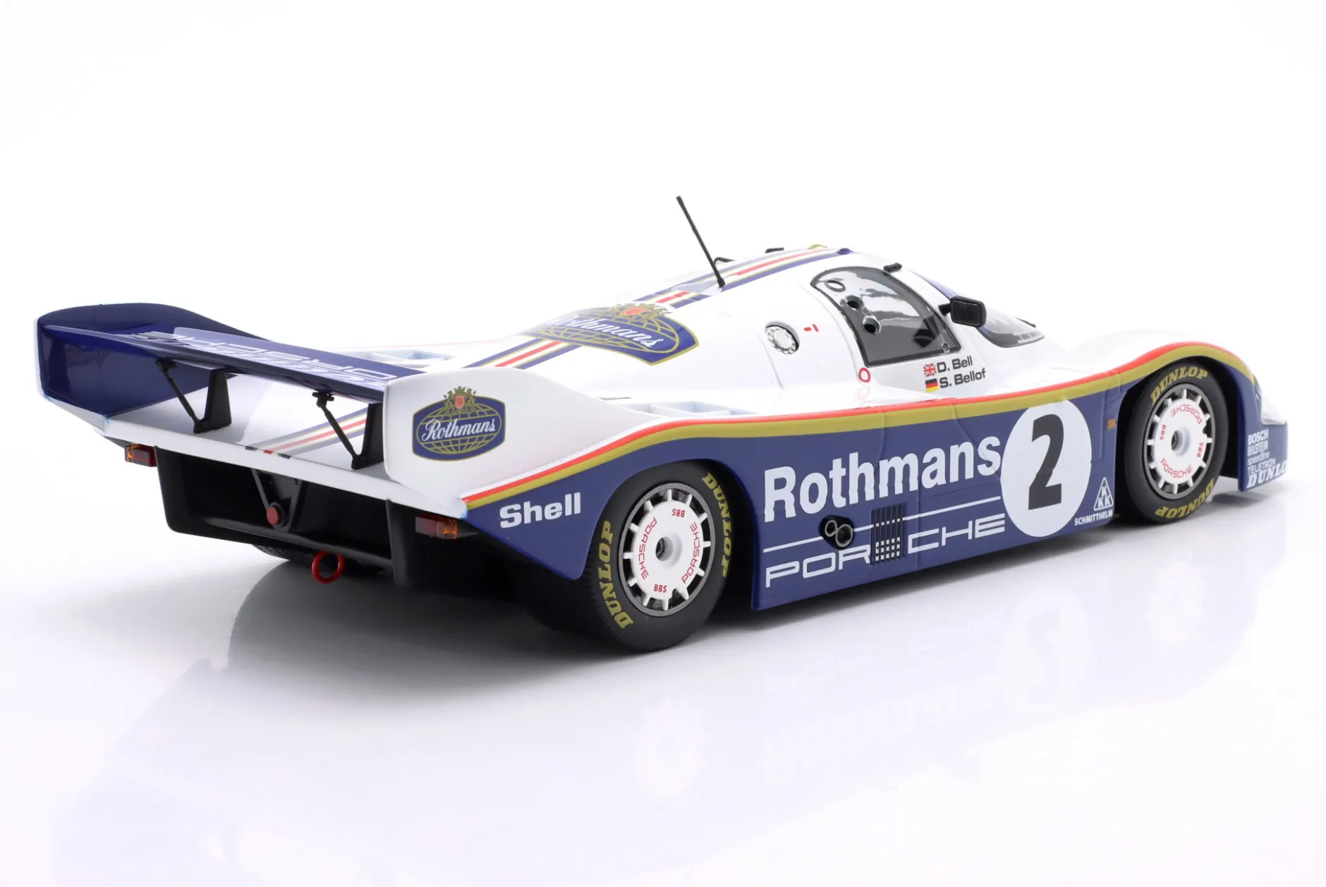 Porsche 956K #2 Sieger 1000km Sandown Park 1984 Bellof, Bell 1:18 WERK83