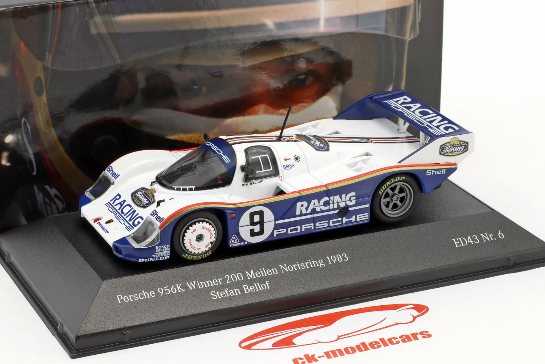 Porsche 956K #9 Winner 200 Meilen Norisring 1983 Stefan Bellof 1:43 CMR