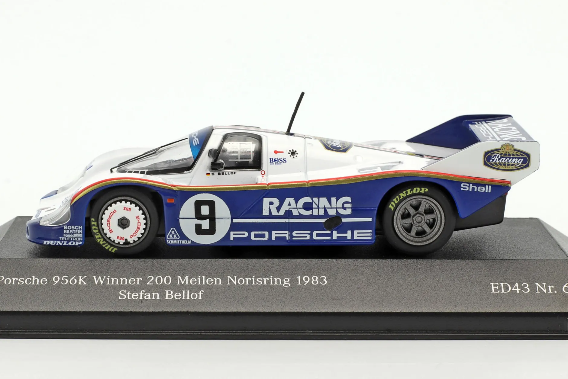 Porsche 956K #9 Winner 200 Meilen Norisring 1983 Stefan Bellof 1:43 CMR