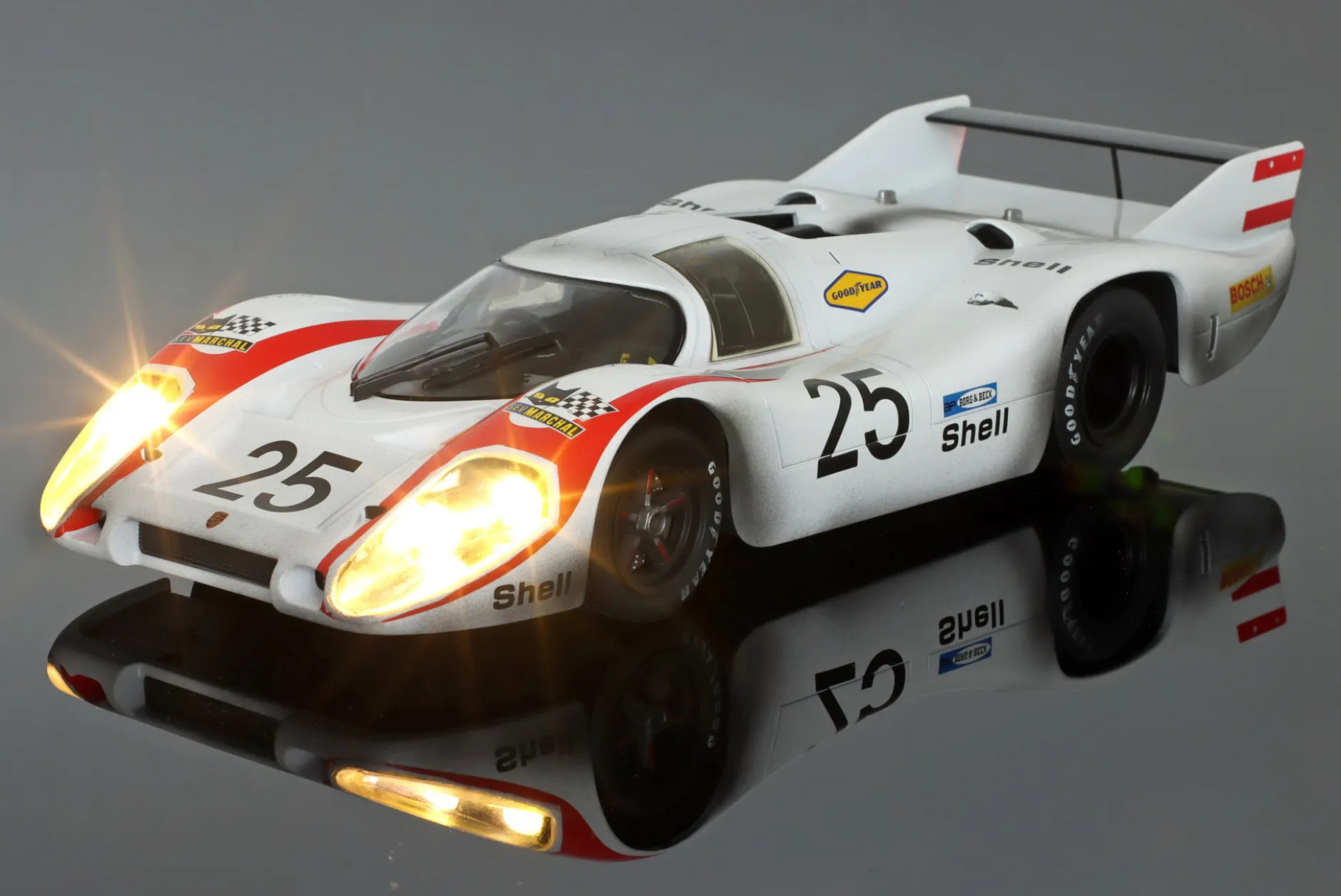 Porsche 917LH Dirty Version #25 24h LeMans 1970 Elford, Ahrens 1:18 WERK83