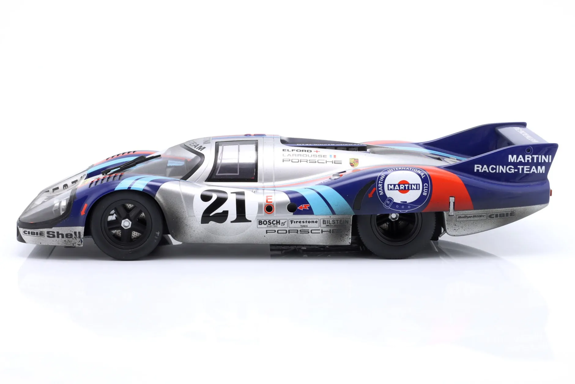 Porsche 917 LH #21 24h LeMans 1971 Larrousse, Elford Dirty Version 1:12 CMR