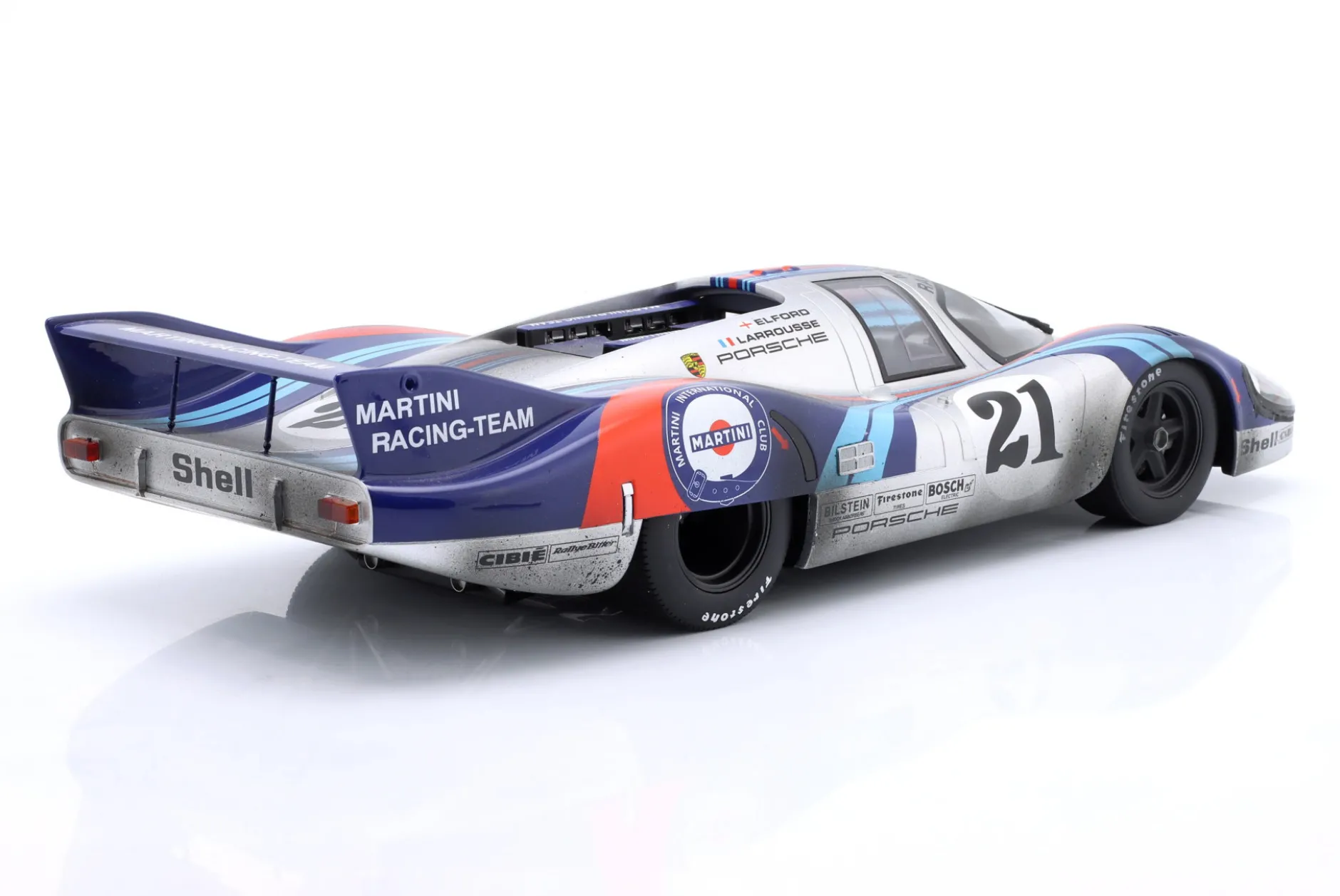 Porsche 917 LH #21 24h LeMans 1971 Larrousse, Elford Dirty Version 1:12 CMR