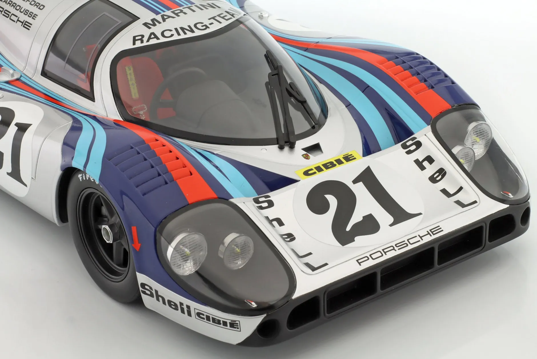 Porsche 917 LH #21 24h LeMans 1971 Larrousse, Elford 1:12 CMR