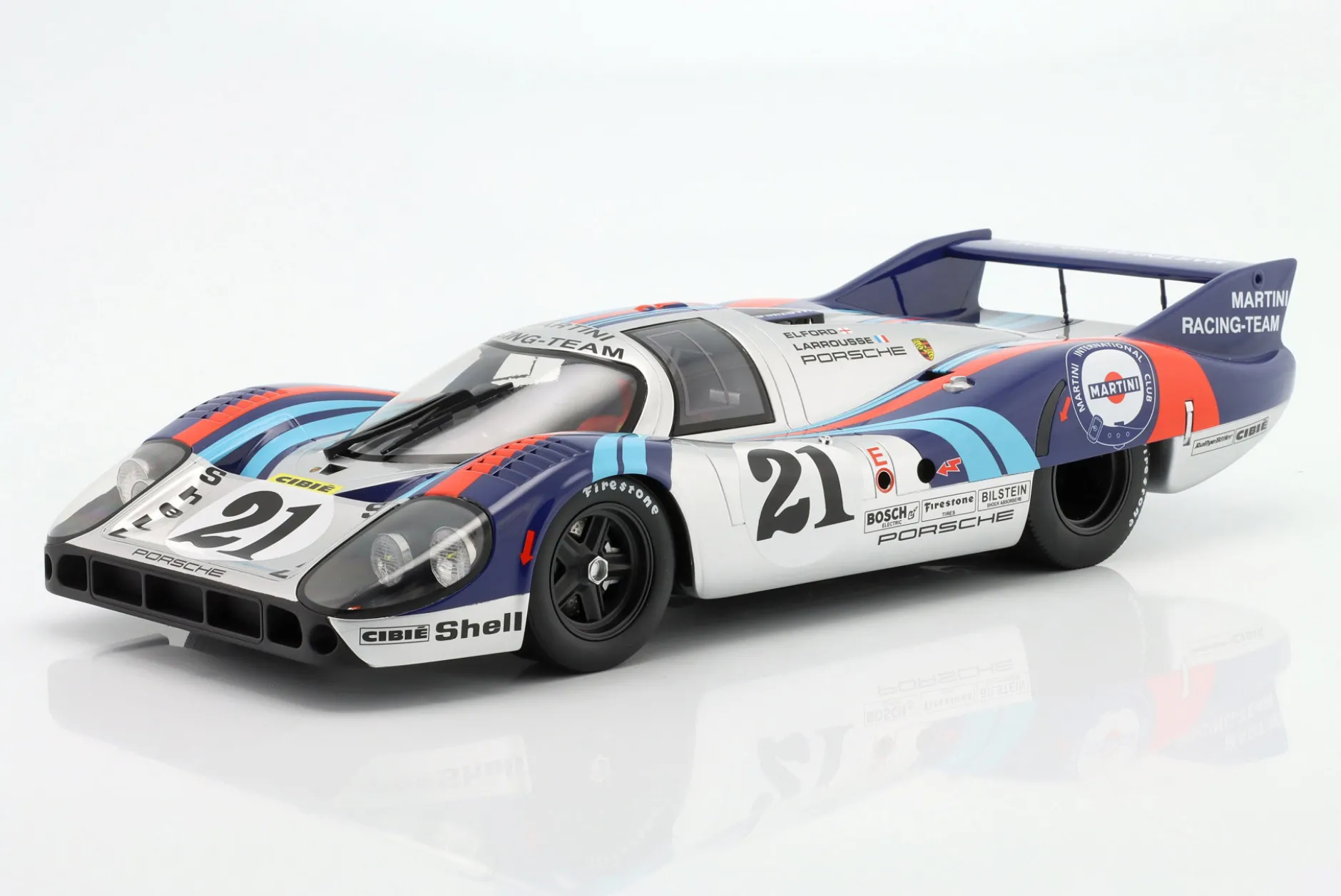 Porsche 917 LH #21 24h LeMans 1971 Larrousse, Elford 1:12 CMR