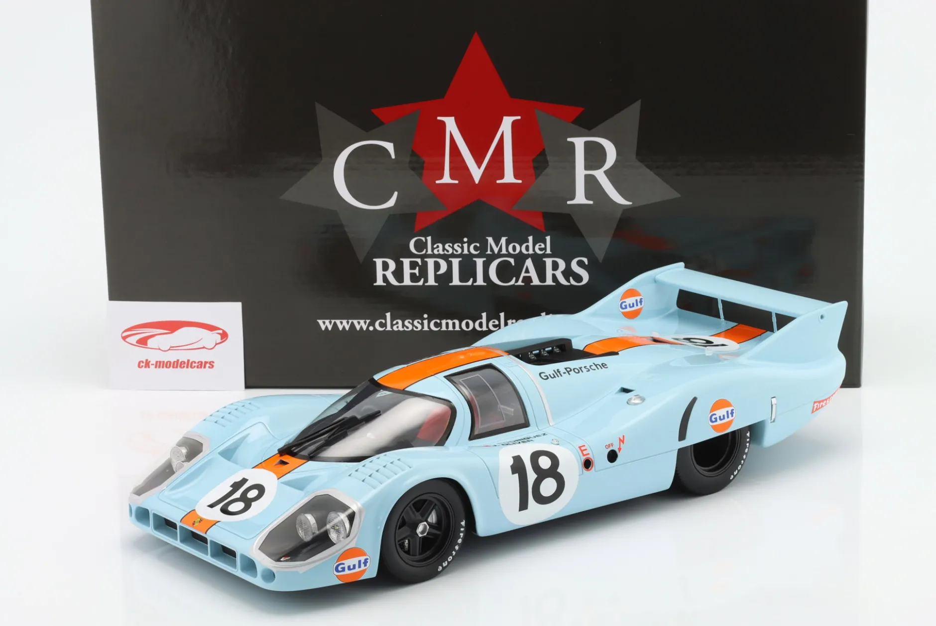 Porsche 917 LH #18 24h LeMans 1971 Rodriguez, Oliver 1:12 CMR