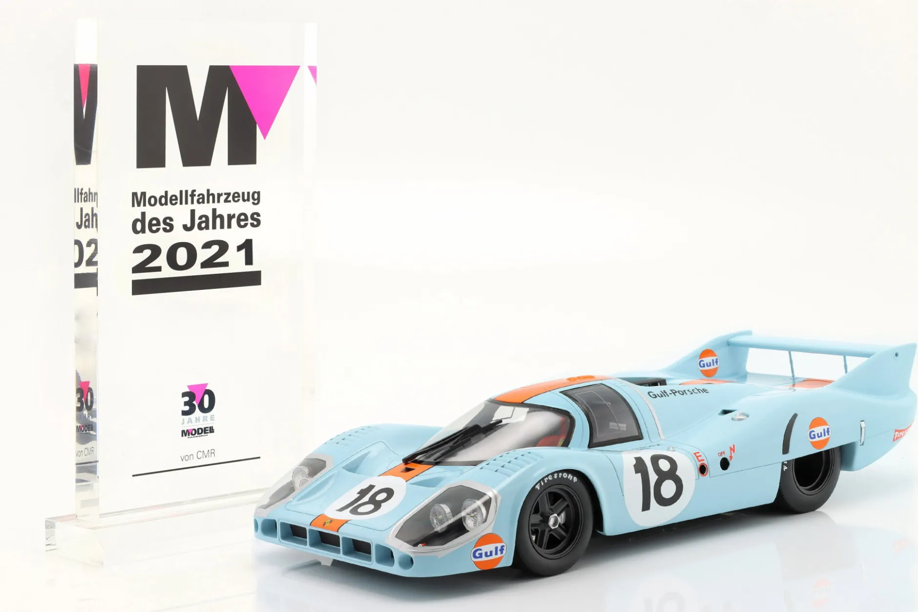 Porsche 917 LH #18 24h LeMans 1971 Rodriguez, Oliver 1:12 CMR
