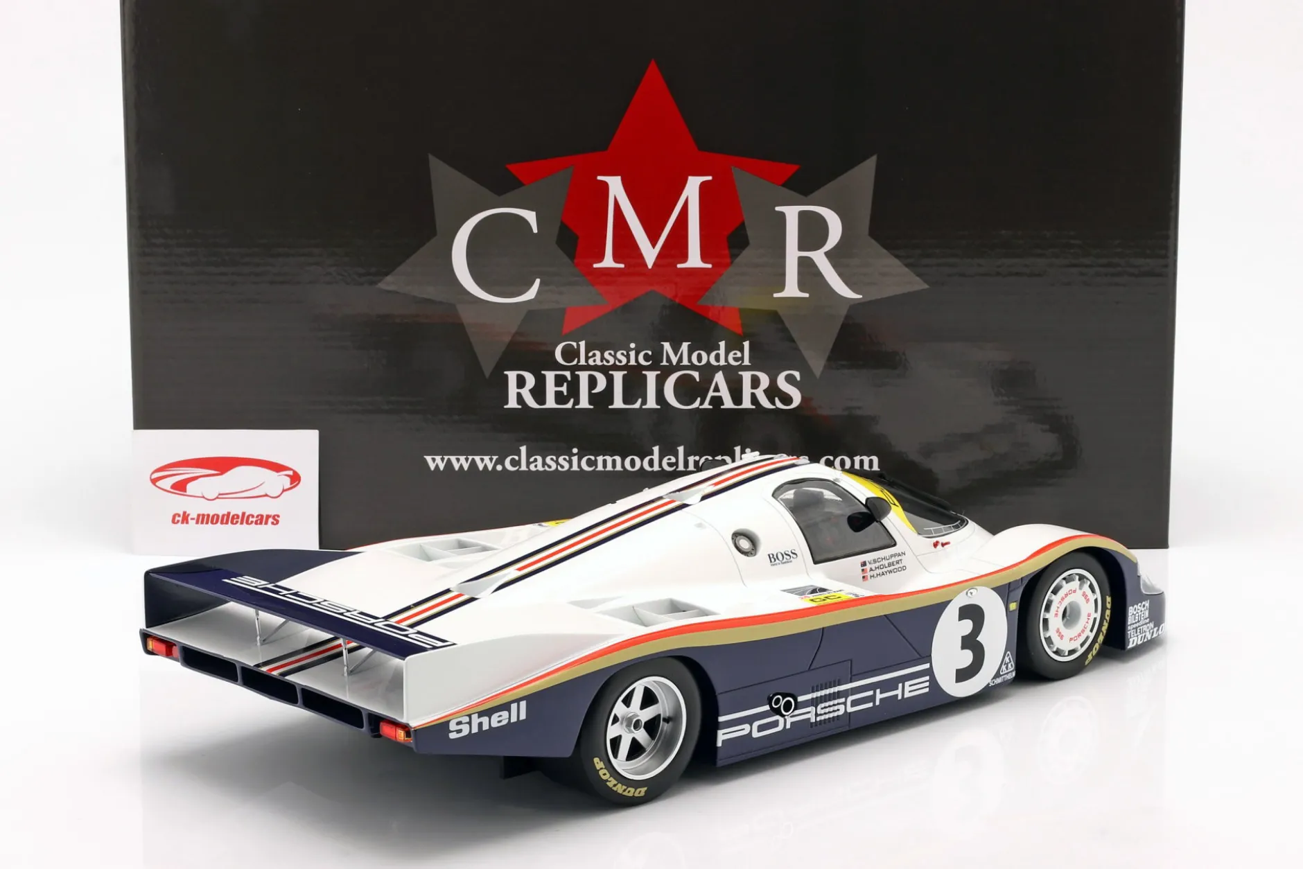 Porsche 956 LH #3 Sieger 24h LeMans 1983 Schuppan, Haywood, Holbert 1:12 CMR