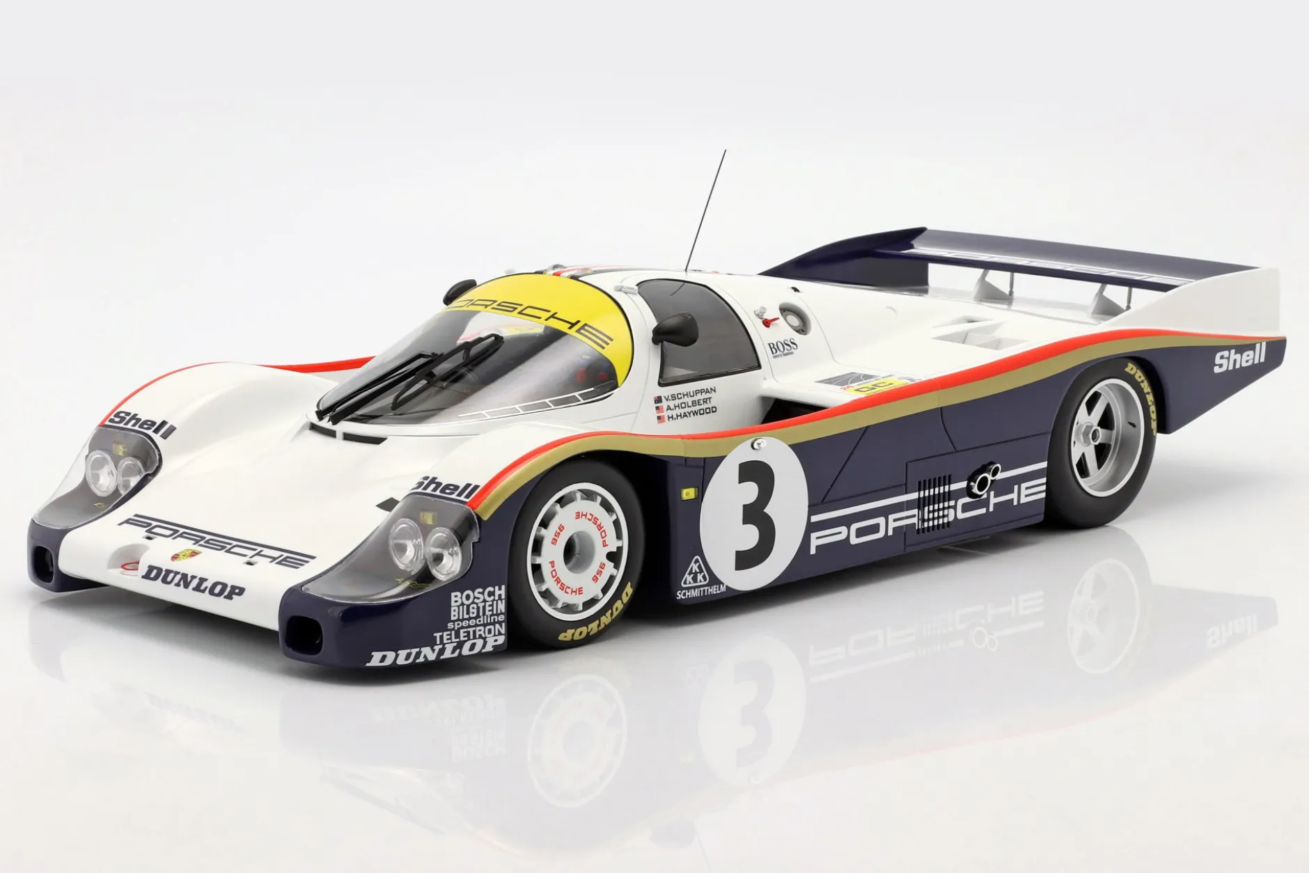 Porsche 956 LH #3 Sieger 24h LeMans 1983 Schuppan, Haywood, Holbert 1:12 CMR