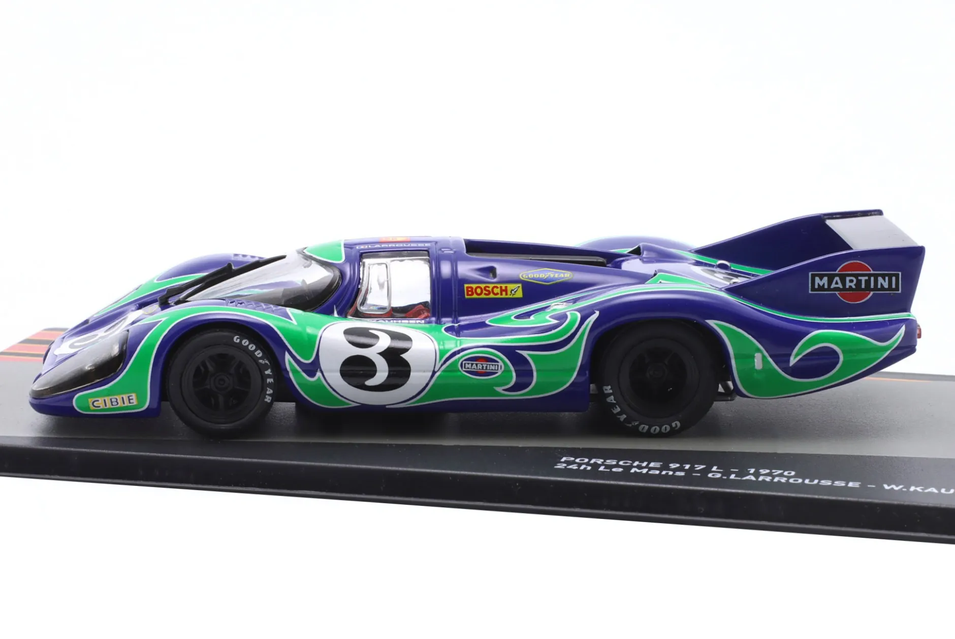 Porsche 917 L #3 2nd 24h LeMans 1970 Larrousse, Kauhsen 1:43 Altaya