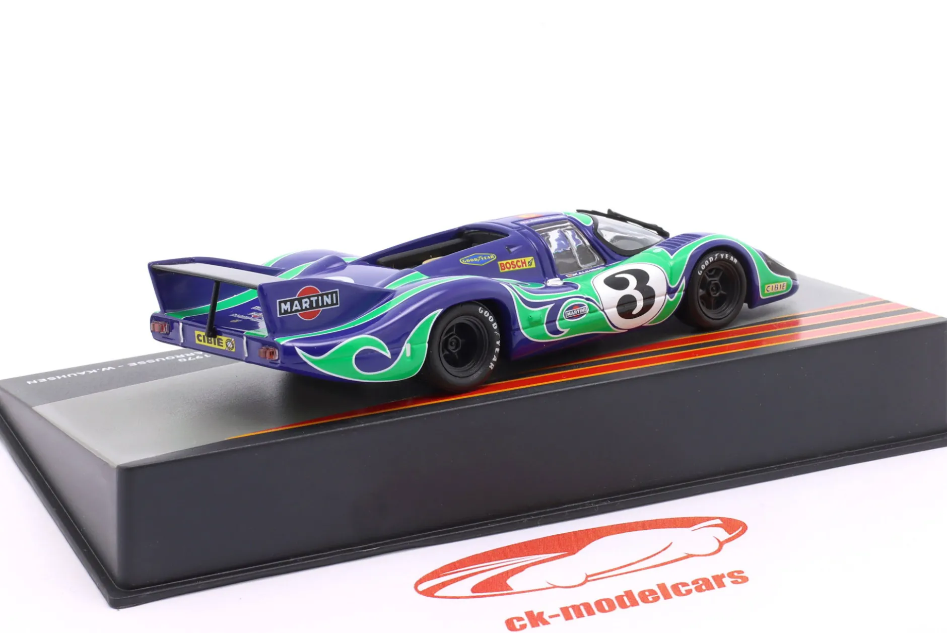 Porsche 917 L #3 2nd 24h LeMans 1970 Larrousse, Kauhsen 1:43 Altaya