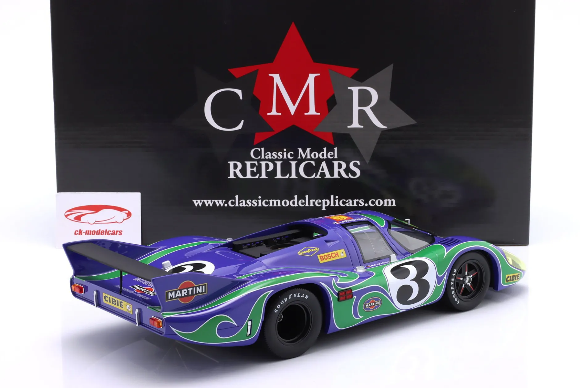Porsche 917L #3 2nd 24h LeMans 1970 Larrousse, Kauhsen 1:12 CMR