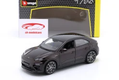 Porsche Macan Turbo Electric Baujahr 2024 kupfer 1:24 Bburago