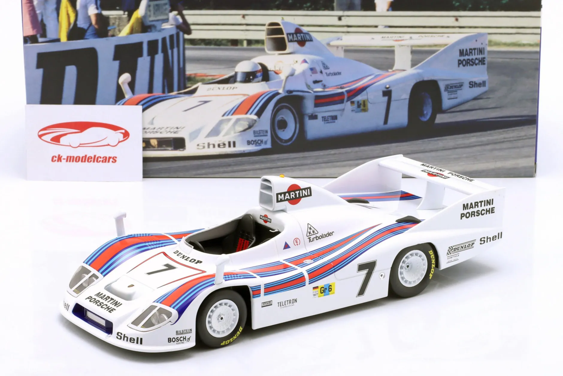 Porsche 936 Martini Racing #7 3rd 24h LeMans 1978 Haywood, Gregg, Joest 1:18 WERK83