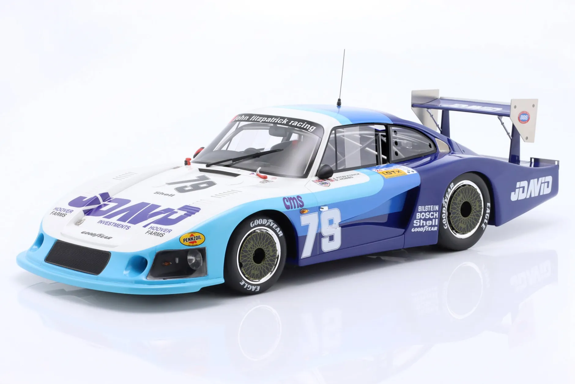 Porsche 935 Moby Dick #79 4th 24h LeMans 1982 Fitzpatrick, Hobbs 1:12 CMR