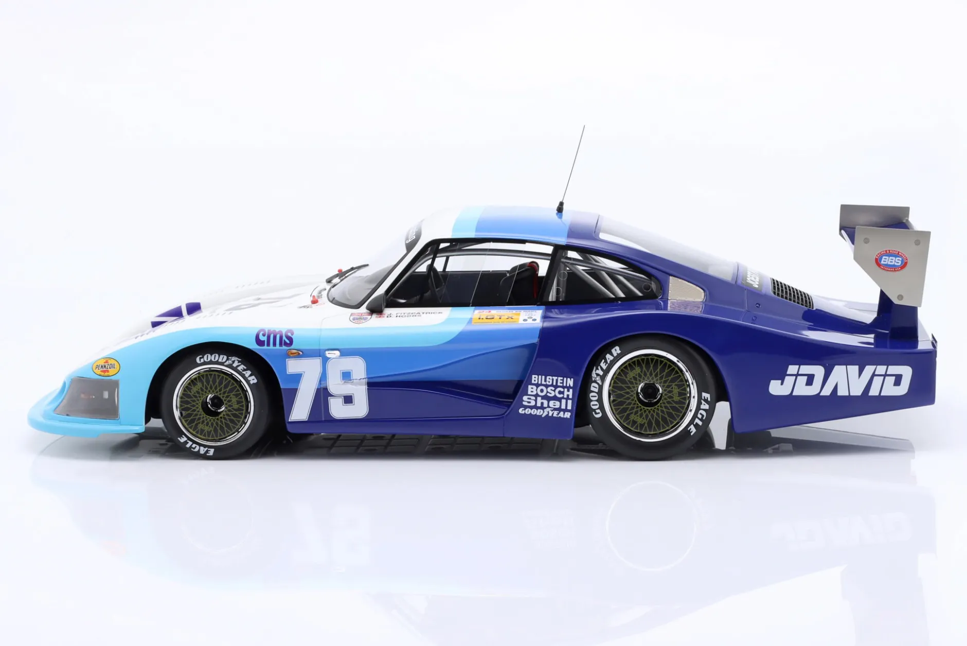 Porsche 935 Moby Dick #79 4th 24h LeMans 1982 Fitzpatrick, Hobbs 1:12 CMR