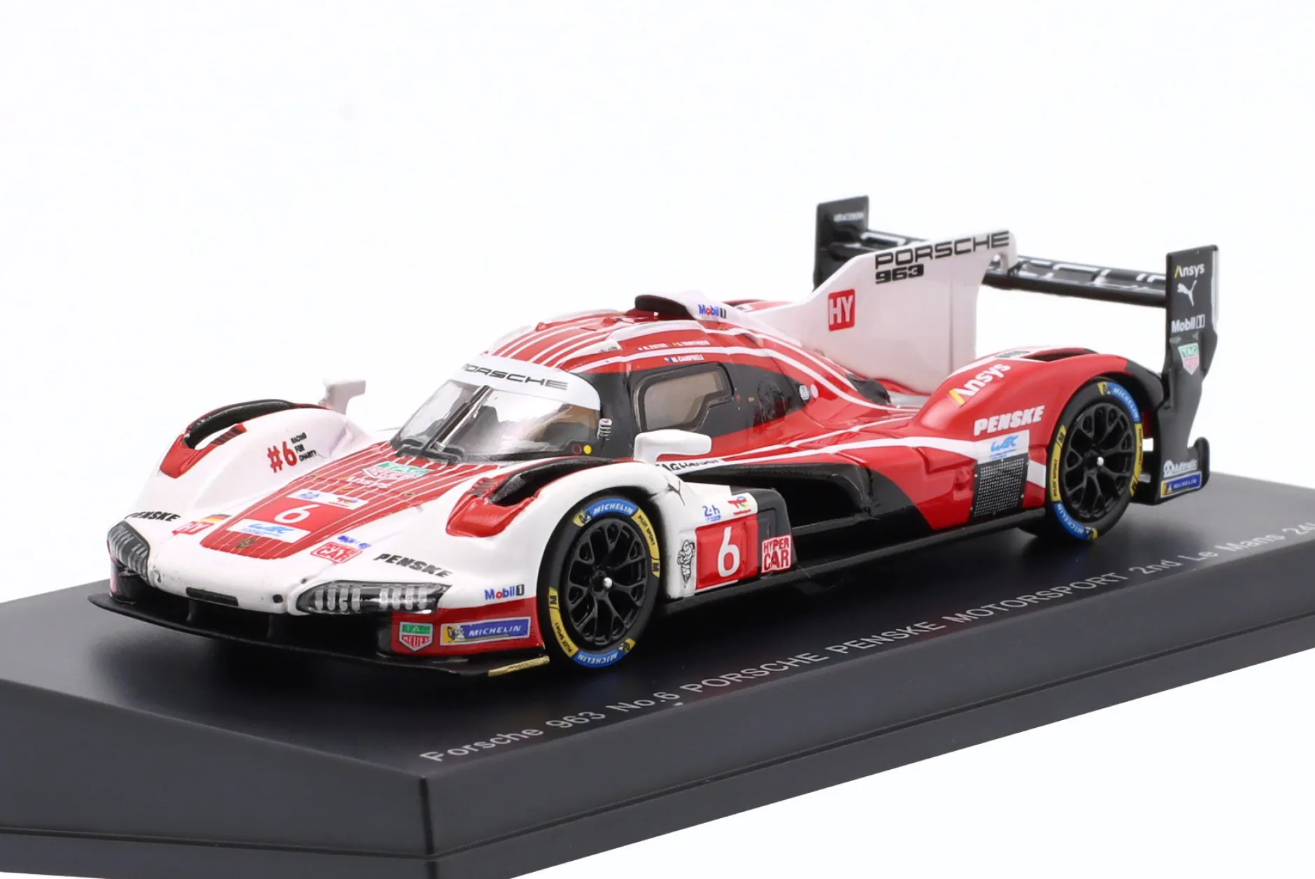 Porsche 963 #6 2nd 24h LeMans 2025 Porsche Penske Motorsport 1:64 Spark