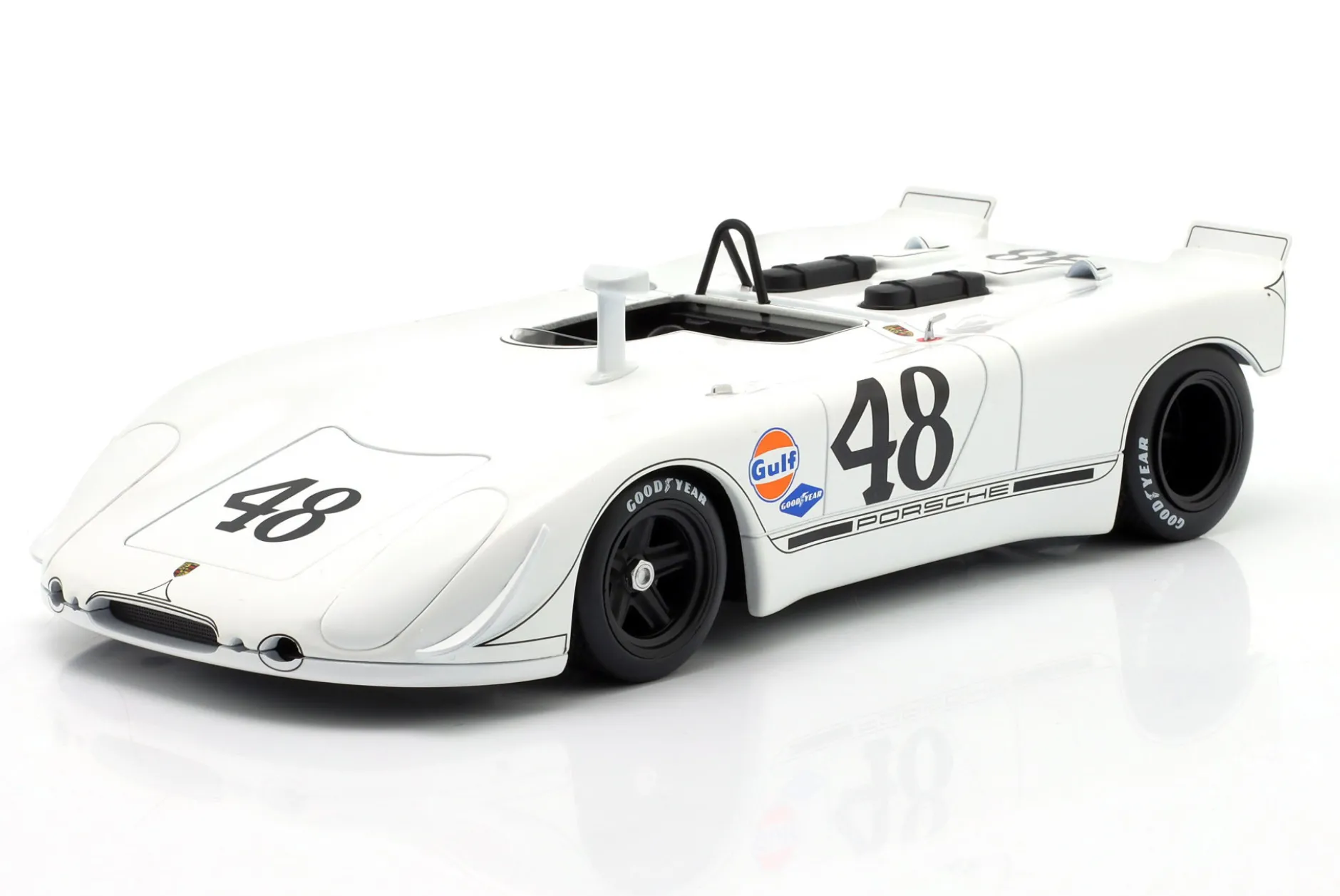 Porsche 908/02 #48 2nd 12h Sebring 1970 McQueen, Revson 1:18 WERK83