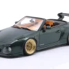 Porsche 911 (997.2) Old & New Tokyo Auto Salon 2010 grün / goldene Felgen 1:18 GT-Spirit