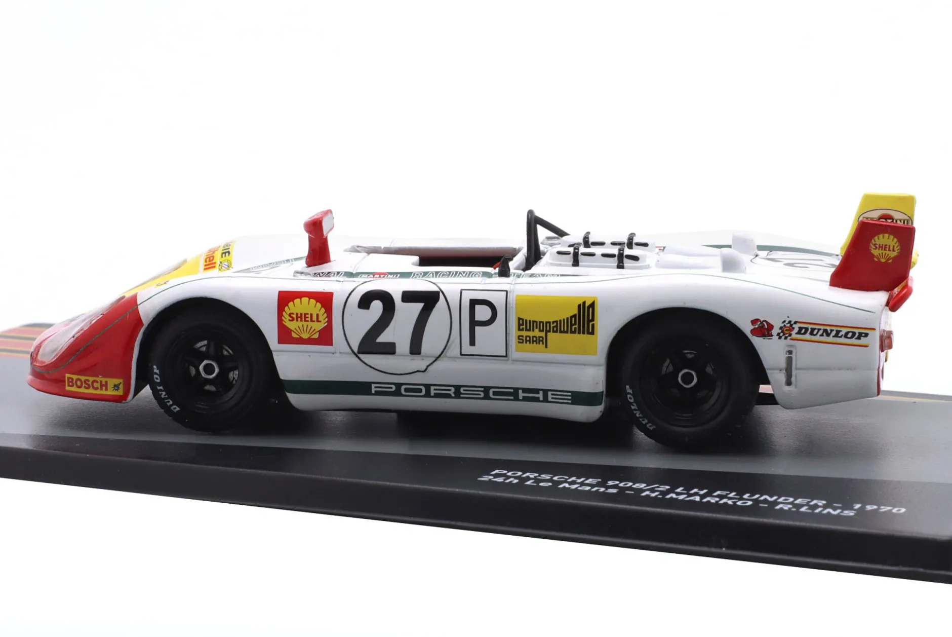 Porsche 908/2 #27 3rd 24h LeMans 1970 Lins, Marko 1:43 Altaya