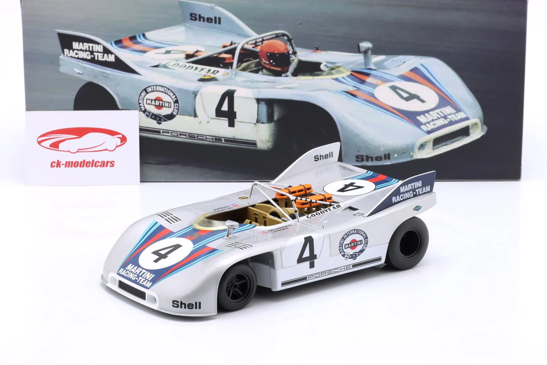 Porsche 908/03 #4 3rd 1000km Nürburgring 1971 van Lennep, Marko 1:18 WERK83