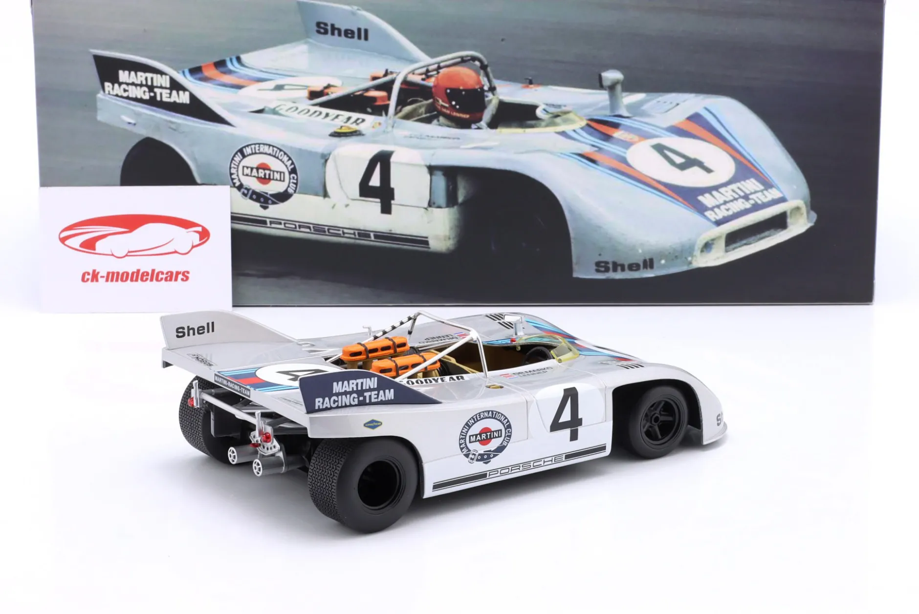 Porsche 908/03 #4 3rd 1000km Nürburgring 1971 van Lennep, Marko 1:18 WERK83