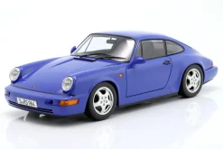 Porsche 911 (964) RS Baujahr 1992 blau / Cup Felgen 1:12 KK-Scale