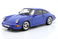 Porsche 911 (964) RS Baujahr 1992 blau / Speedline Felgen 1:12 KK-Scale