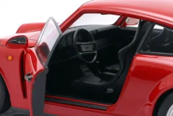 Porsche 911 (964) RS Baujahr 1992 rot / Speedline Felgen 1:12 KK-Scale