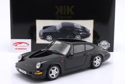 Porsche 911 (964) RS Baujahr 1992 schwarz / Cup Felgen 1:12 KK-Scale