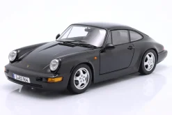 Porsche 911 (964) RS Baujahr 1992 schwarz / Cup Felgen 1:12 KK-Scale