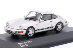 Porsche 911 (964) RS Baujahr 1994 silber 1:43 Solido