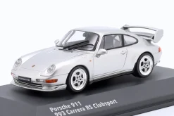 Porsche 993 RS Clubsport Baujahr 1993-1995 polarsilber 1:43 Solido