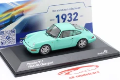 Porsche 911 (964) RS Clubsport Baujahr 1994 mintgrün 1:43 Solido