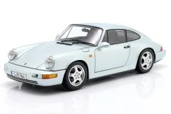 Porsche 911 (964) RS mit Cup Felgen Baujahr 1992 polarsilber 1:12 KK-Scale