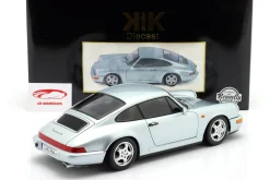 Porsche 911 (964) RS mit Cup Felgen Baujahr 1992 polarsilber 1:12 KK-Scale
