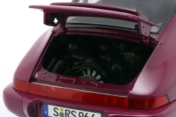 Porsche 911 (964) RS mit Cup Felgen Baujahr 1992 rubinrot 1:12 KK-Scale