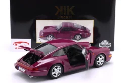 Porsche 911 (964) RS mit Cup Felgen Baujahr 1992 rubinrot 1:12 KK-Scale