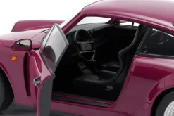 Porsche 911 (964) RS mit Speedline Felgen Baujahr 1992 rubinrot 1:12 KK-Scale