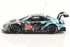 Porsche 911 RSR #77 Dempsey Proton Sieger LMGTE-Am 24h LeMans 2018 1:18 Ixo