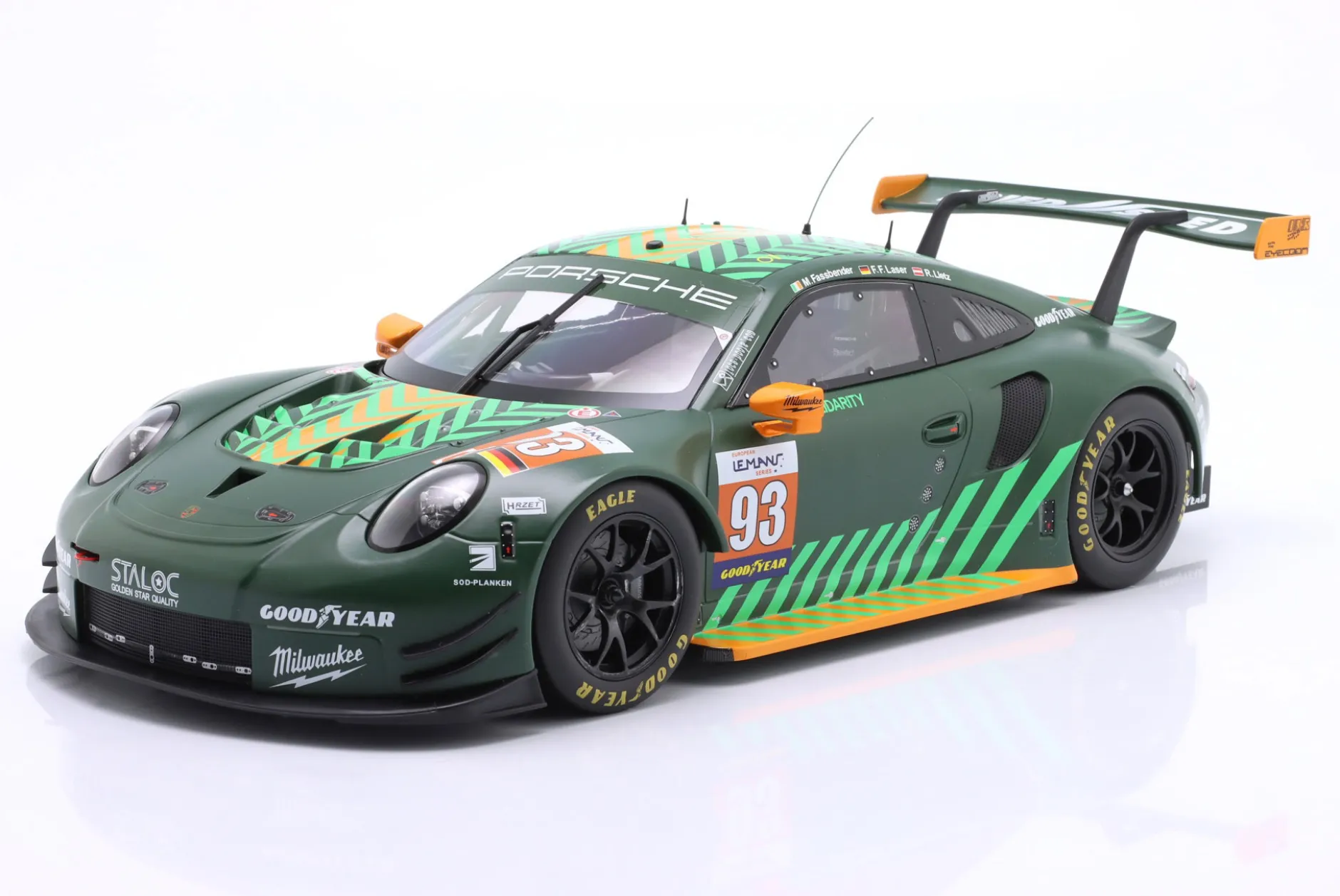 Porsche 911 RSR #93 ELMS 2020 Proton Competition 1:12 Ixo