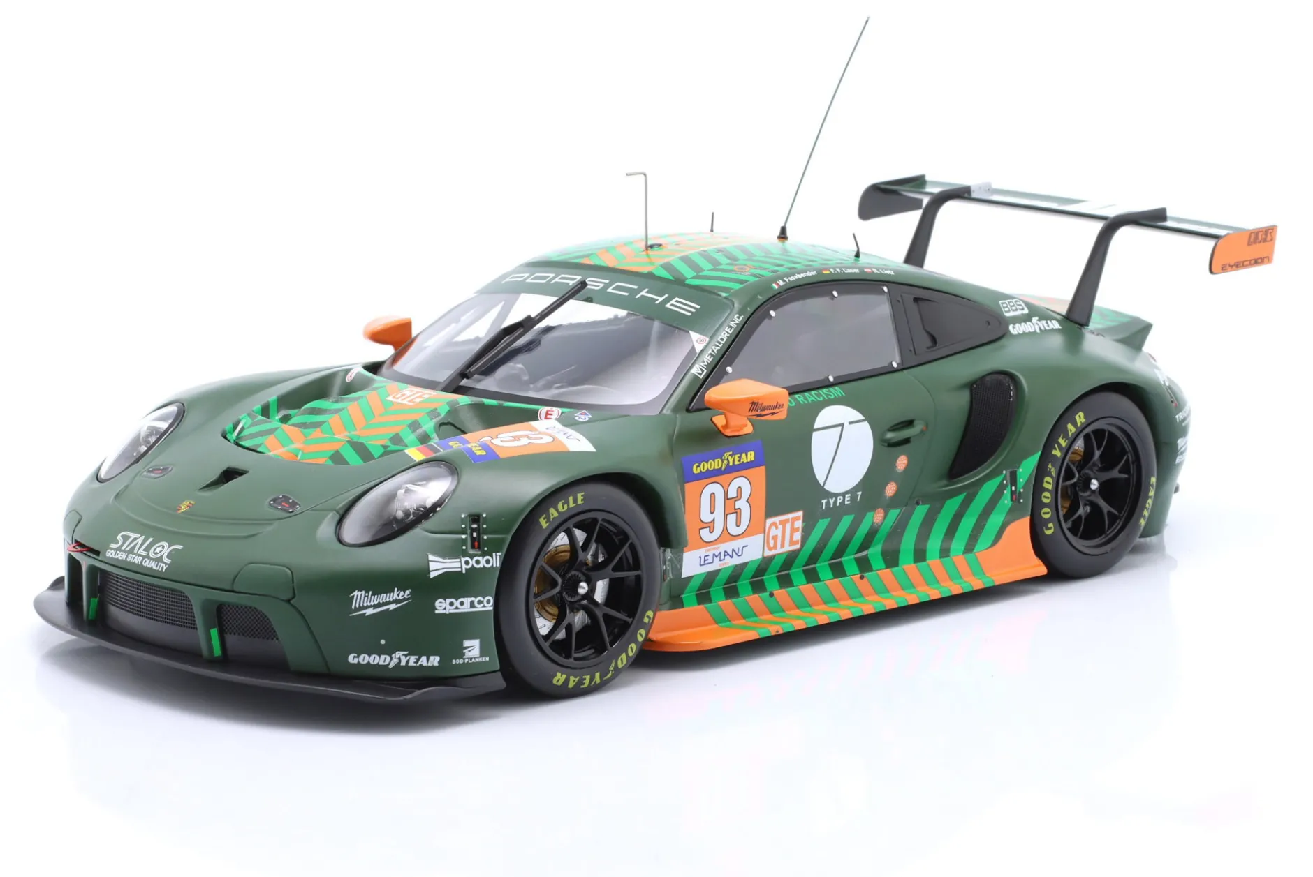 Porsche 911 RSR-19 #93 ELMS 2021 Proton Competition 1:18 Ixo