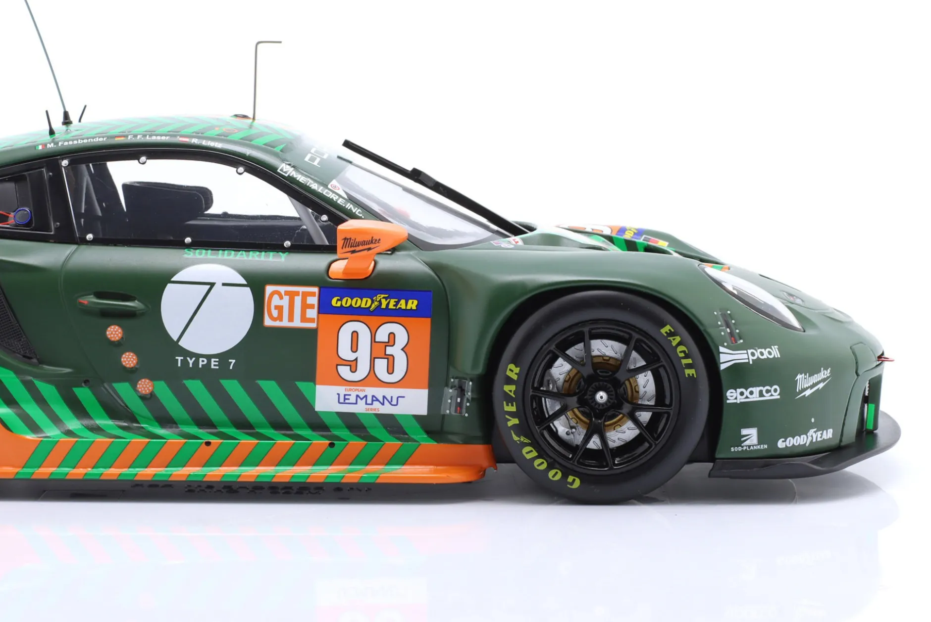 Porsche 911 RSR-19 #93 ELMS 2021 Proton Competition 1:18 Ixo