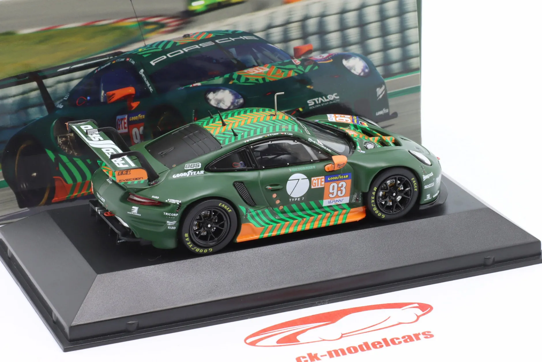 Porsche 911 RSR-19 #93 ELMS 2021 Proton Competition 1:43 Ixo