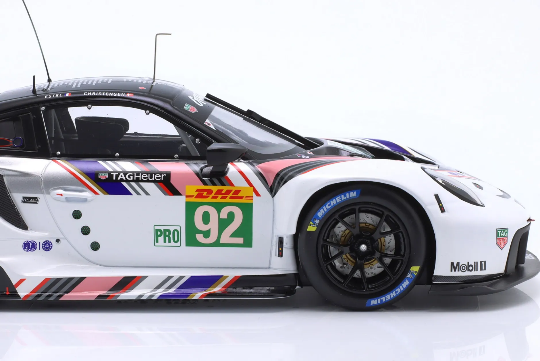 Porsche 911 RSR-19 Goodbye #92 Last Race WEC 2022 Estre, Christensen 1:18 Ixo
