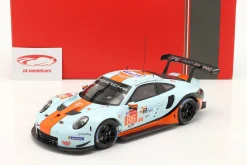 Porsche 911 (991) RSR Gulf #86 24h LeMans 2018 1:18 Ixo