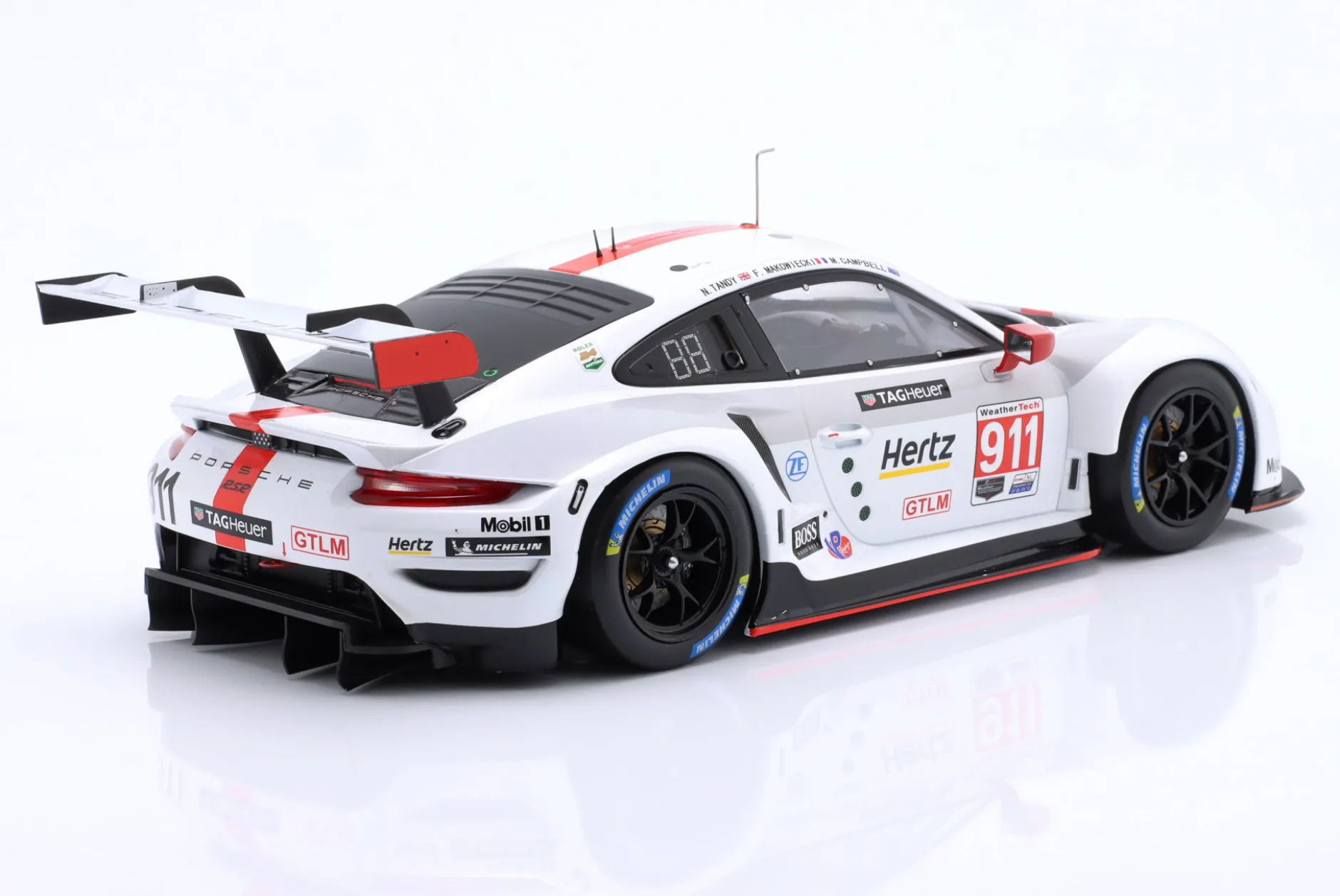 Porsche 911 RSR #911 24h Daytona 2020 Porsche GT Team 1:18 Ixo