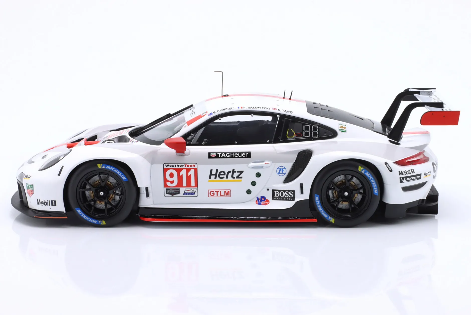 Porsche 911 RSR #911 24h Daytona 2020 Porsche GT Team 1:18 Ixo