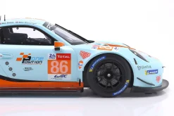 Porsche 911 (991) RSR #86 24h LeMans 2018 Gulf Racing 1:12 Ixo
