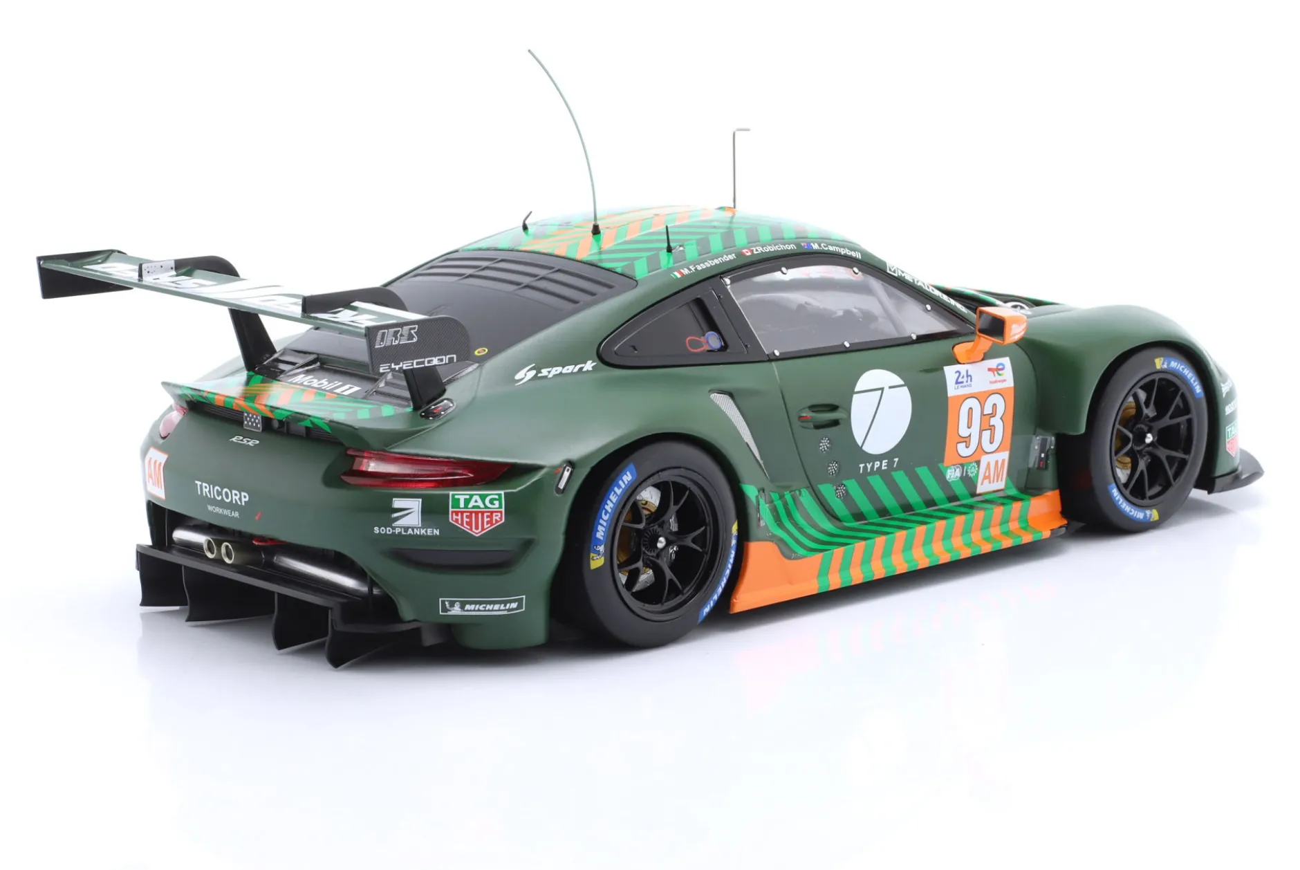 Porsche 911 RSR-19 #93 24h LeMans 2022 Proton Competition 1:18 Ixo
